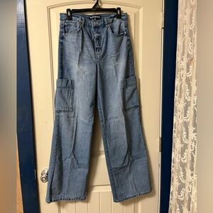 Blue Revival Denim Cargo Jeans Sz 29